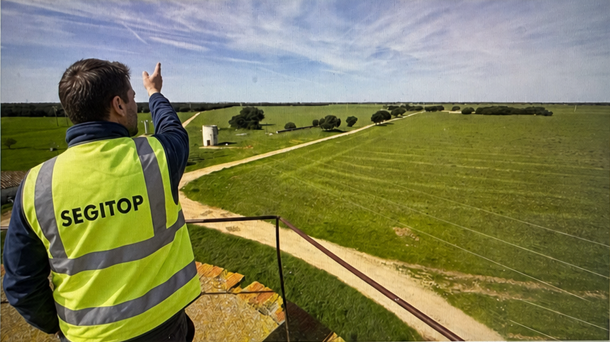 SEGITOP ejecuta la seguridad de una de las cuatro mayores plantas fotovoltaicas de España.